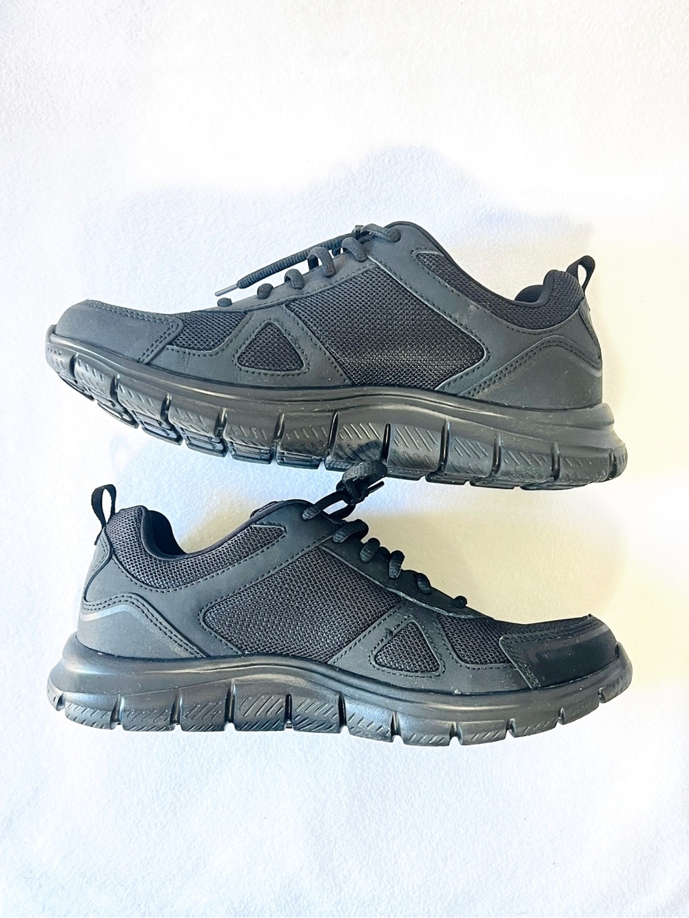 Skechers Track-Scloric Sneakers Men’s Wide Fit Size 9 Black Lightweight Athletic - Picture 7 of 11
